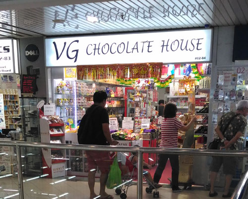 A chocolate shop? Wait, what?