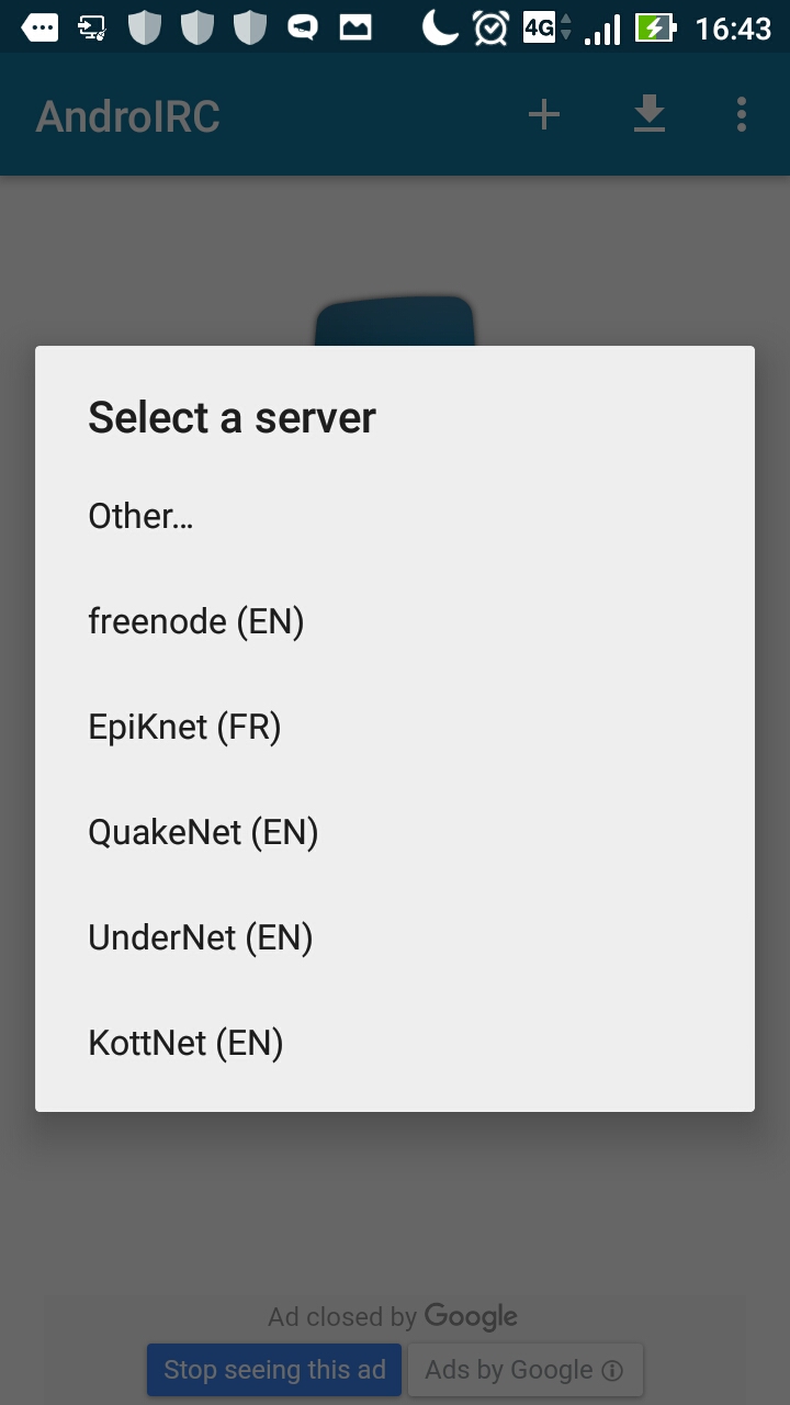 Select network