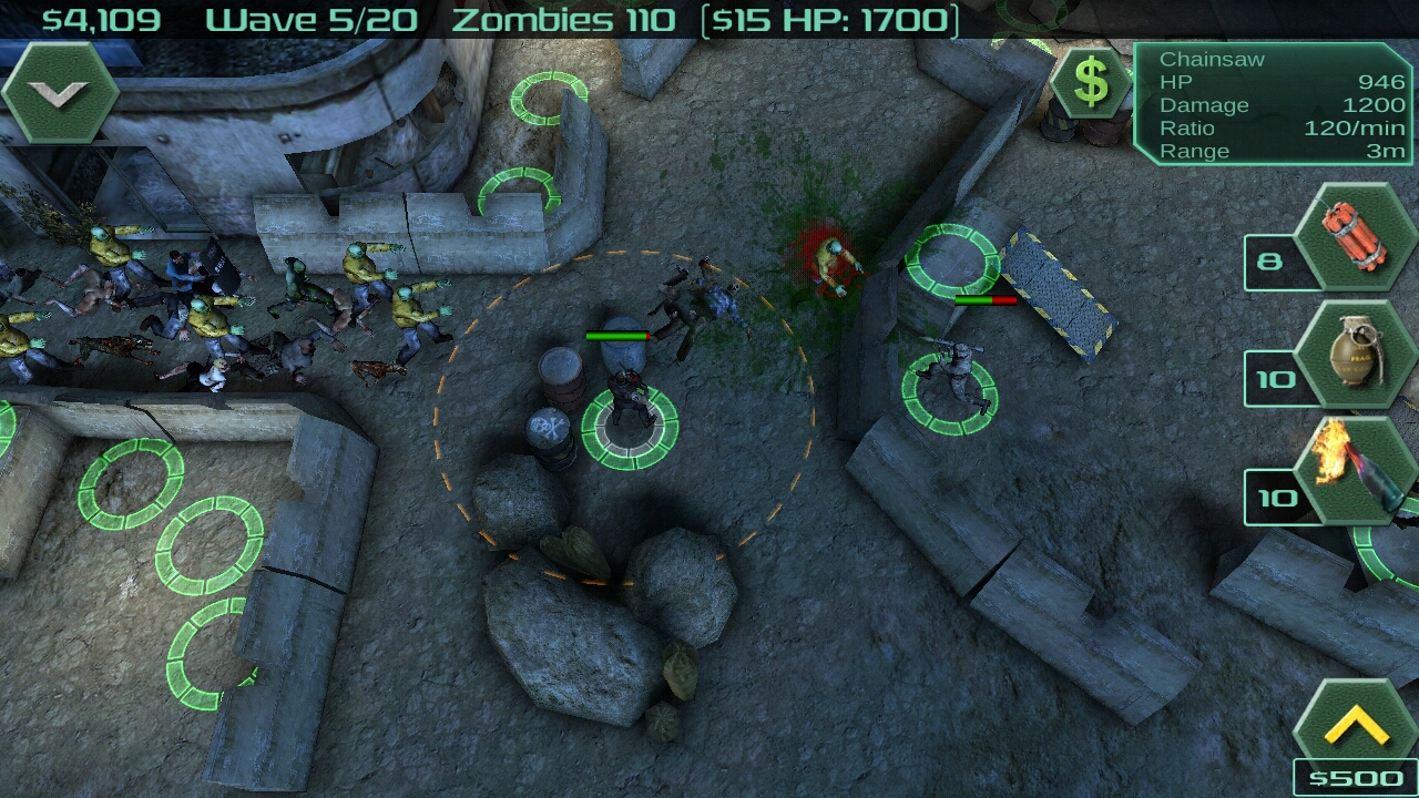 Mad zombie rush!