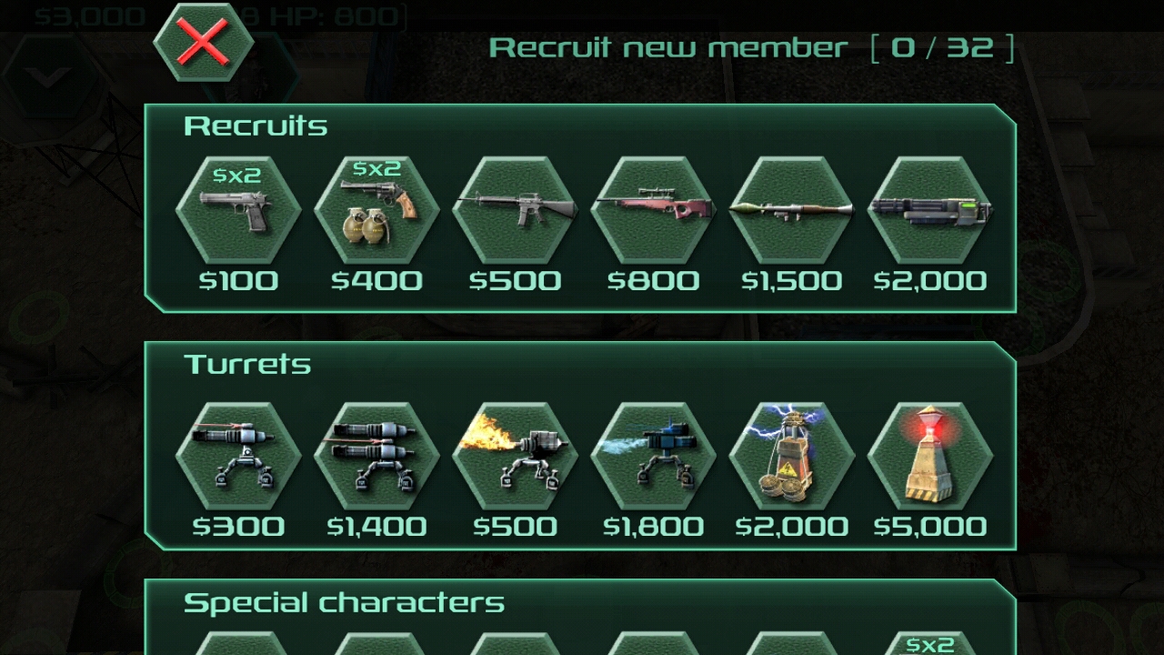 Select from a wide range of units.