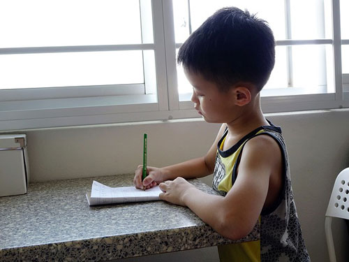 I was a hardworking but woefully untalented kid.