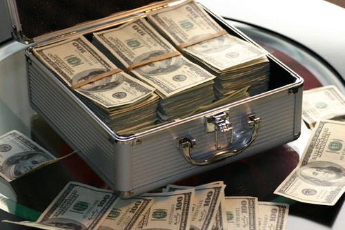 A whole lot of money.