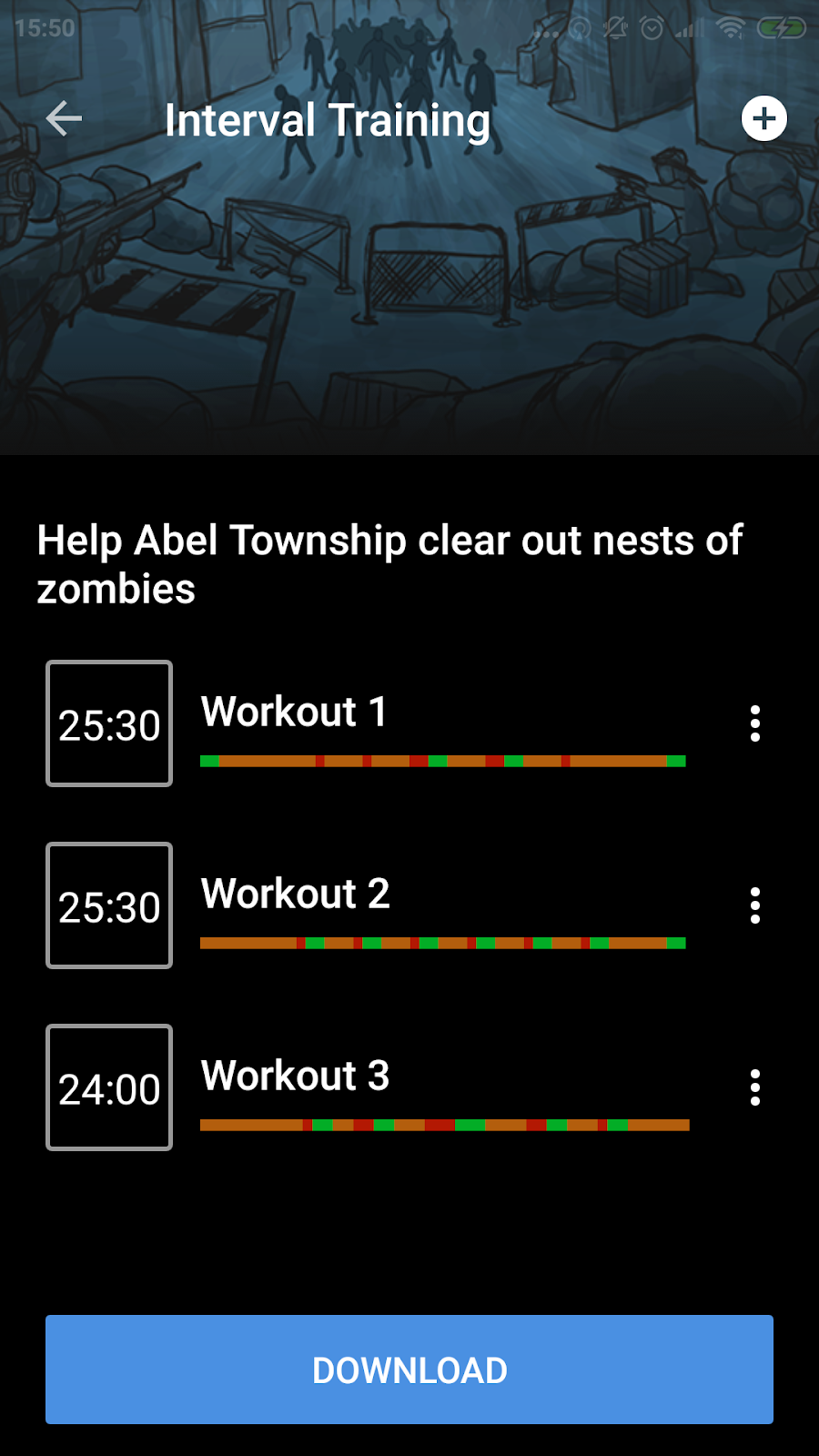Interval Training.