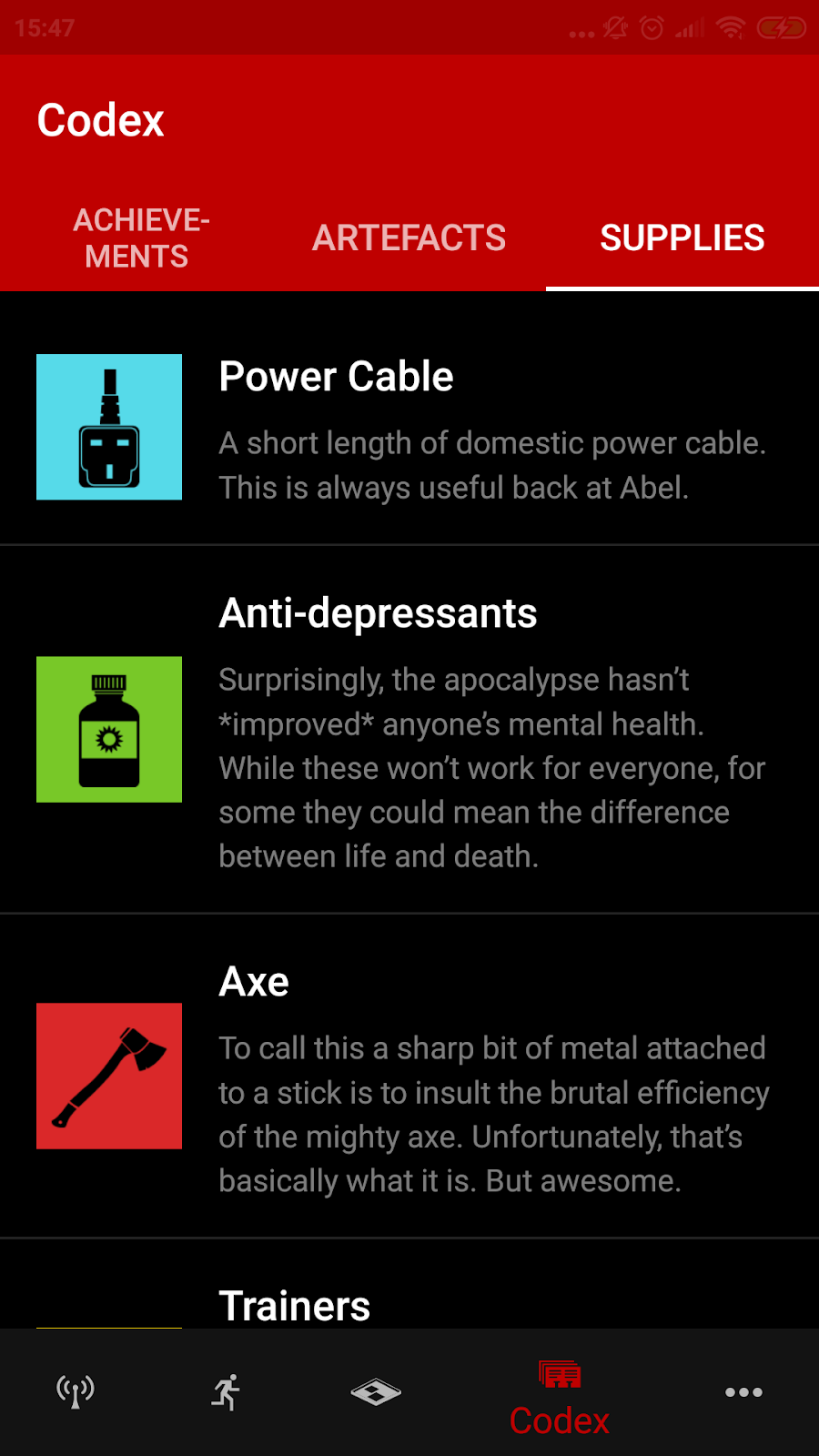 Descriptions!