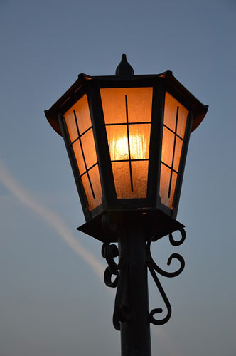 No, not that lamp.