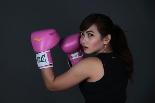 If you're going to box, you can't be afraid of getting punched in the face.
