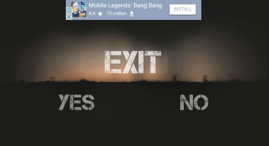 Deliberately depressing visuals.