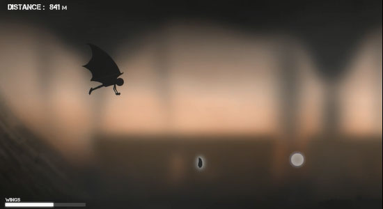 Sprout bat wings and fly!