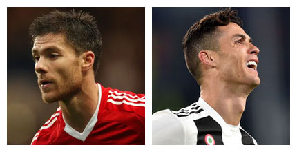 Alonso and Ronaldo.