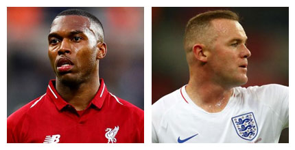 Sturridge and Rooney.