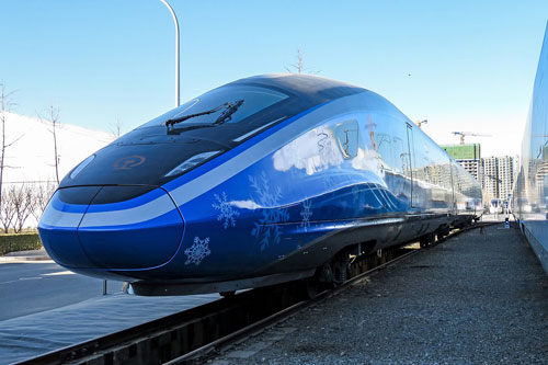 An amazing 5G-fitted train.