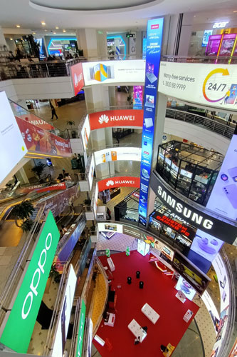 Inside Plaza Low Yat.