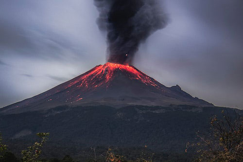 Don't erupt. Stay cool.