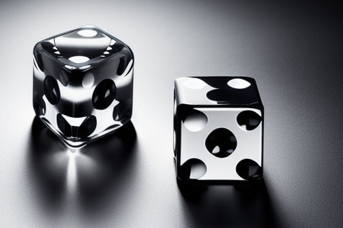 A roll of the dice.
