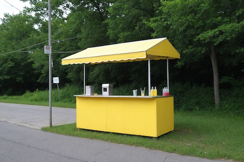 You're not running a lemonade stand.