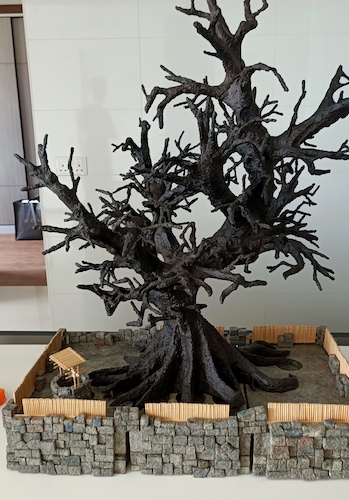 My beautiful tree, in my beautiful new home.