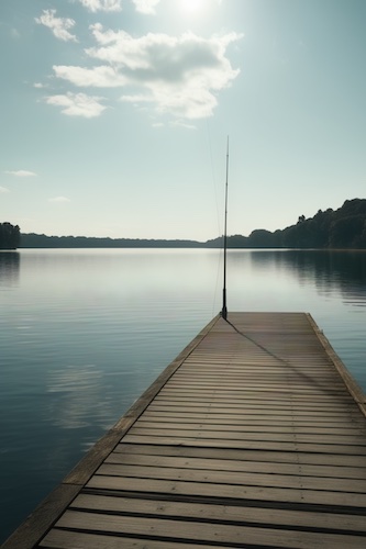 Gone fishing.