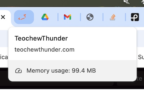 Favicon in browser.