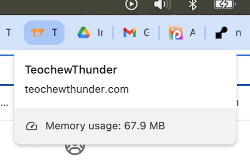 New Favicon in browser.