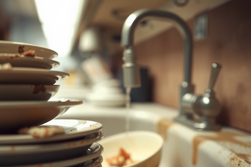 Too good to do the dishes?