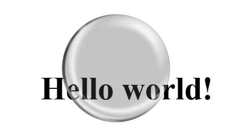 Partial transparency is possible with PNGs.