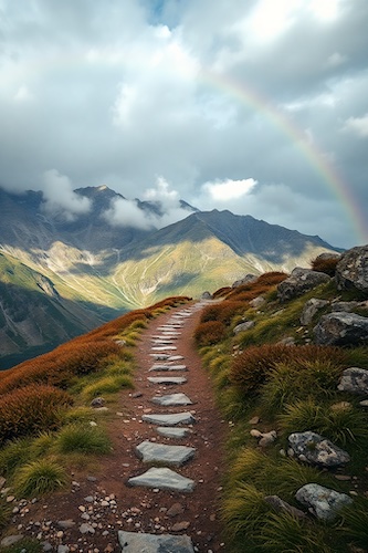 There's more than<br />one path to the<br />rainbow.