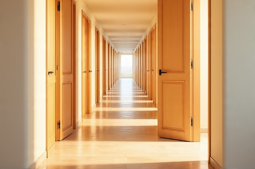 Opening new doors.