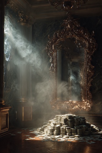 Smoke and mirrors in service of the almighty dollar.