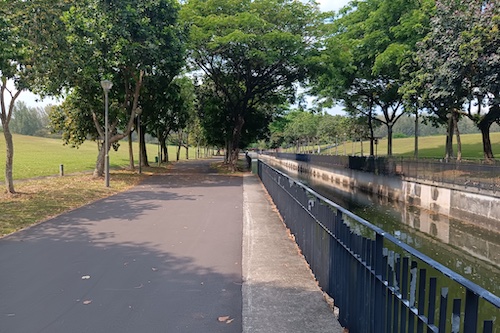 Fancy-looking canal.
