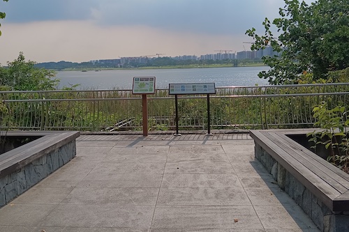 Rower's Bay Park entrance.