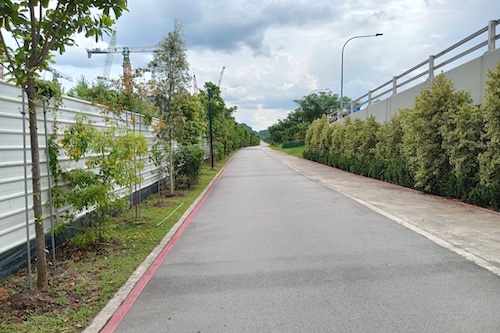 Long stretch ahead next to TPE.
