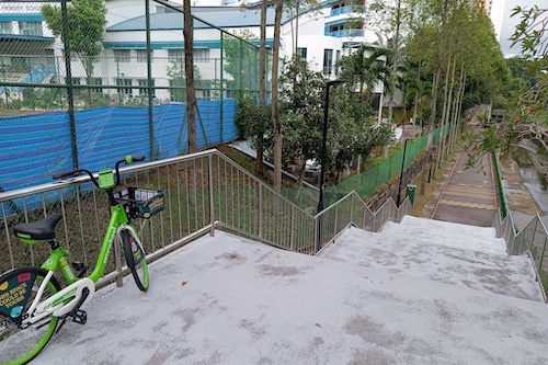 This bike ramp.