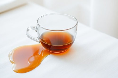 Spilling the tea.