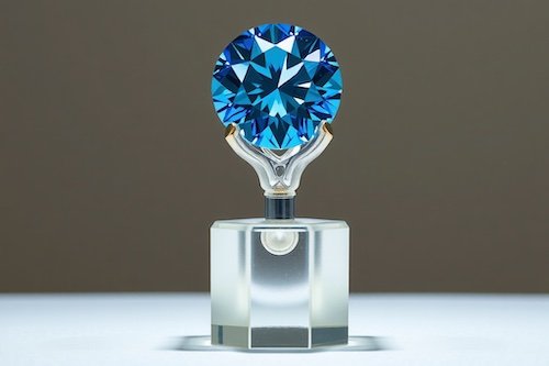 A flawless diamond.