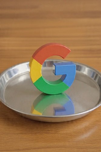 Google summary<br />on a platter.