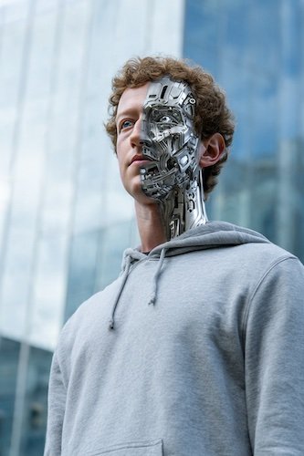Cringy robot.